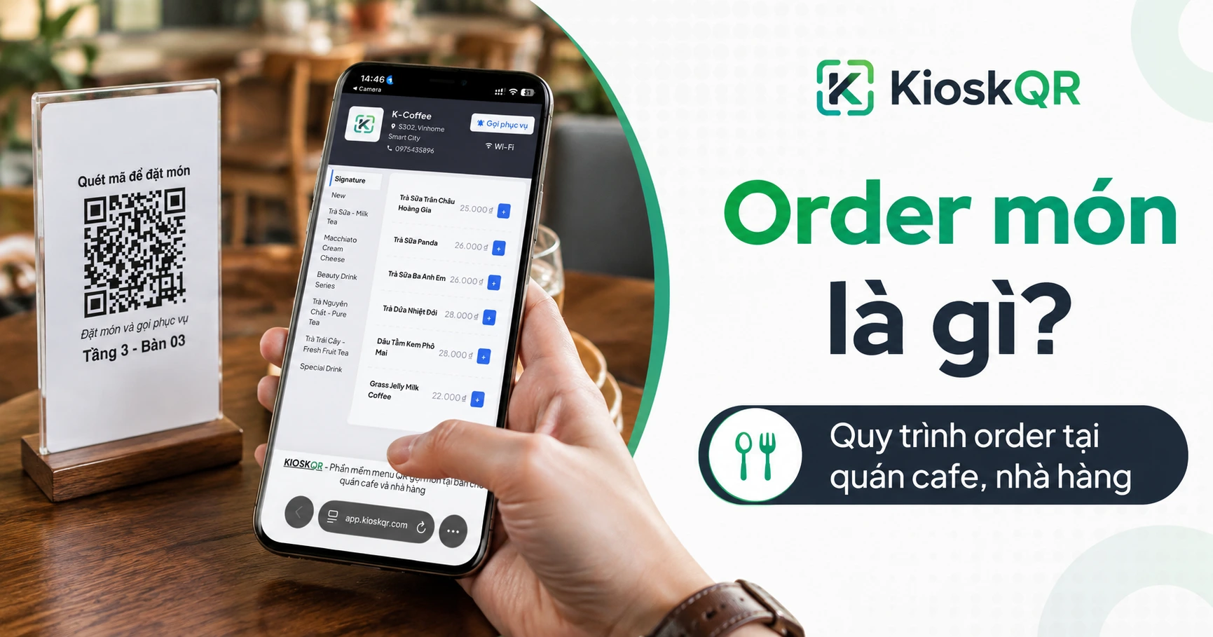 Order món là gì? Quy trình order món tại quán từ A-Z