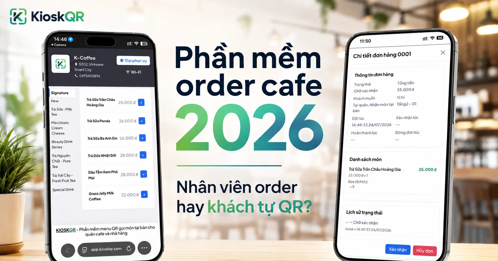 Top 6 phần mềm order cafe đáng tham khảo cho quán